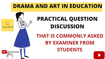 drama and art in education practical file question/answers discussion|| crsu|| b.ed exams