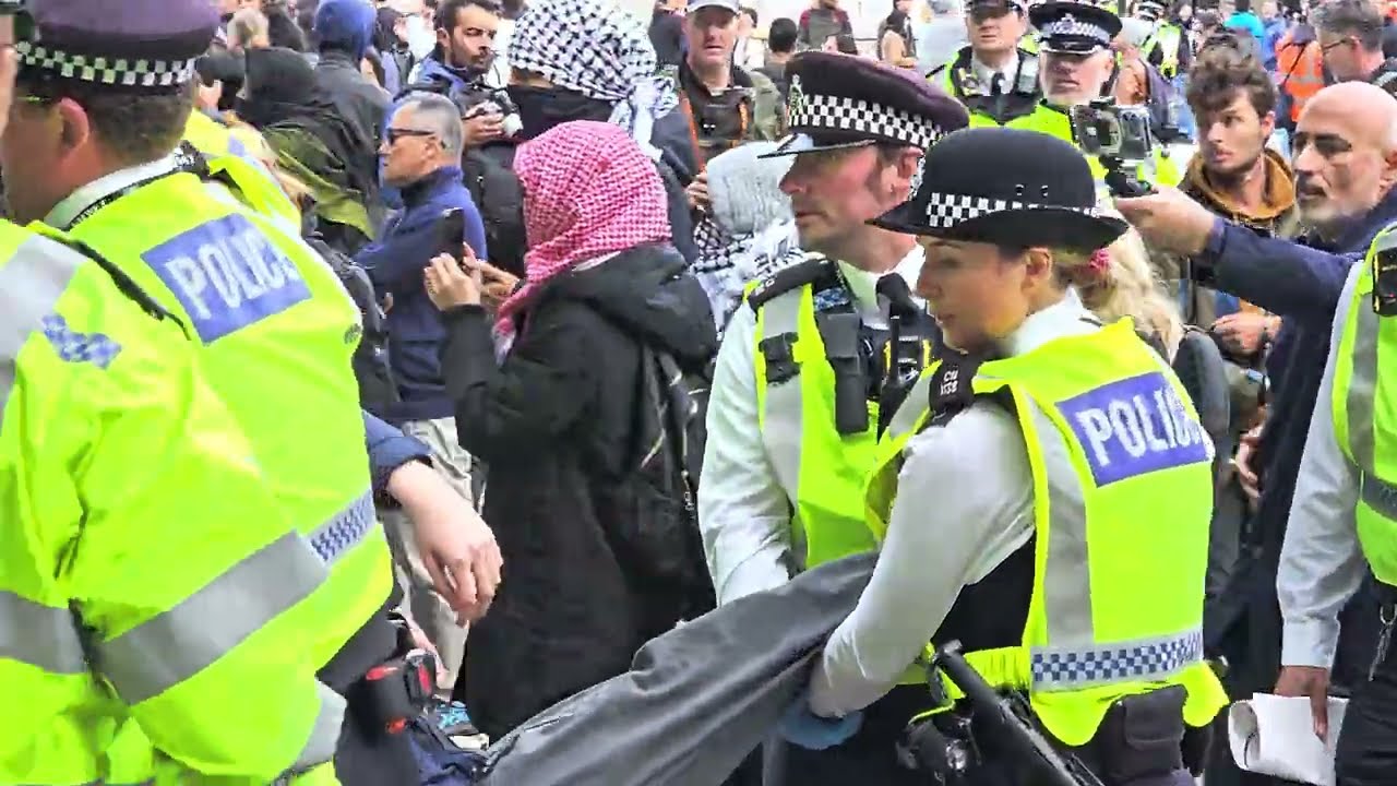 Over 500 Protesters Arrested at Trafalgar Square 
