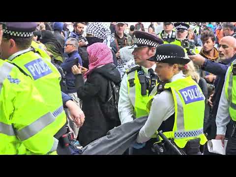 Over 500 Protesters Arrested at Trafalgar Square 