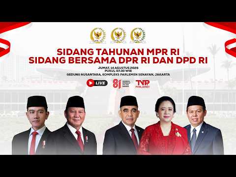 BREAKING NEWS - SIDANG TAHUNAN MPR RI & SIDANG BERSAMA DPR RI DAN DPD RI TAHUN 2026