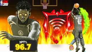 WATCH MY *NEW* PATCH 2 POPPER BUILD TERRORIZE THE COMP STAGE on NBA 2K26