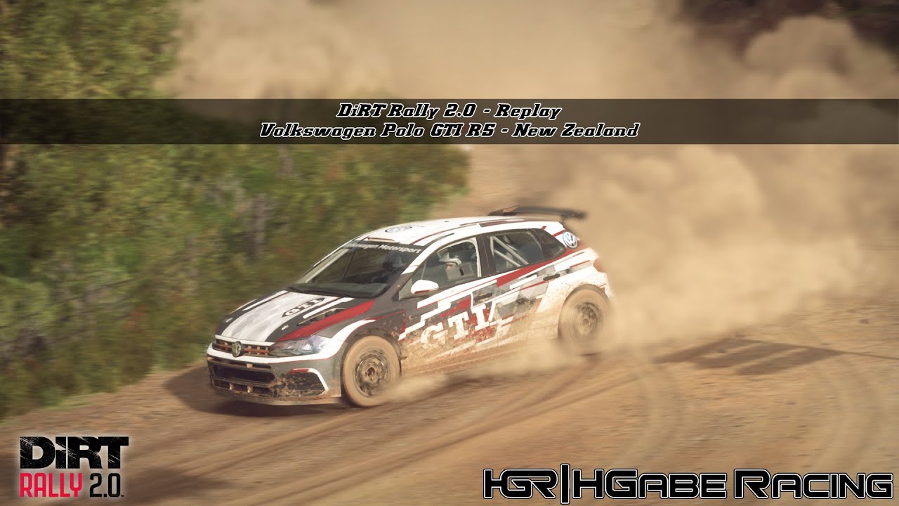 DiRT Rally 2.0 | Replay | Volkswagen Polo GTI R5 | New Zealand | PC ...