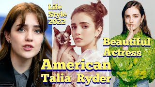 Top American Celebrity 2022, Talia Ryder Life Style & All Bio