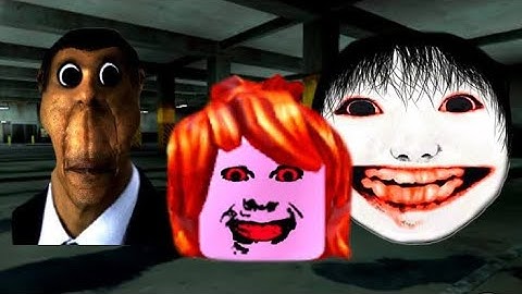 NEXTBOTS IN BACKROOMS : Obunga Gameplay Walkthrough | The Backrooms Descend