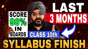 CBSE Class 10 Board Exam 2026 : 3 Months Action Plan to Score 98%🔥| cbse class 10th Boards 2026