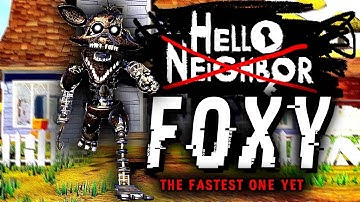 THEY ADDED THE IGNITED FOXY MOD TO HELLO NEIGHBOR?!