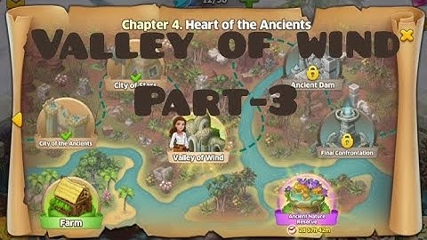 solved game🎮 "valley of wind" part-3/island questaway🏝/chapter- 4/heart of the ancients