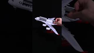 Unboxing & Review: Qantas Airbus A380 Model 1:160 Scale with LED Lights & Open Doors
