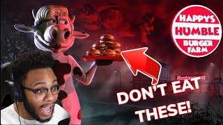 Im not eating anything MRS. COW! Happys Humble Burger Farm Gameplay