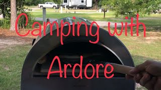 Camping with Ardore pizza oven