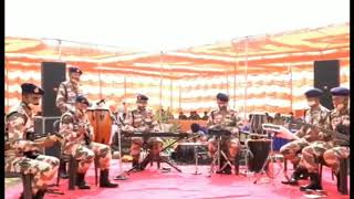 IndoTibetan Border Police ITBP Jazz band presenting the instrumental at a Sainik Sabha Himveers screenshot 1