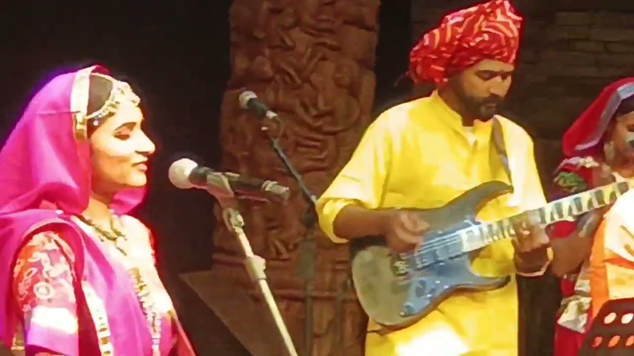 गोरी नैना ने मार /जन जातीय संगृहालय भोपाल में बुंदेलखंड की झलक / कलाकार मित्र ऋषि विश्वकर्मा और साथी