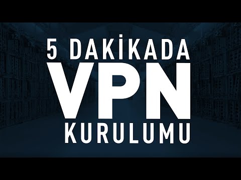 5 Dakikada Kendi VPN Sunucunuzu Kurun