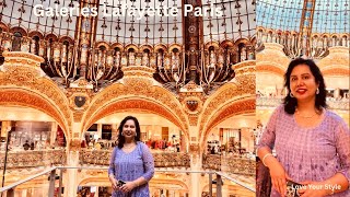 Galeries Lafayette Haussmann Mall in Paris
