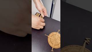 Studio Made Wooden World Map Pin Board #walldecor | Link in description👇