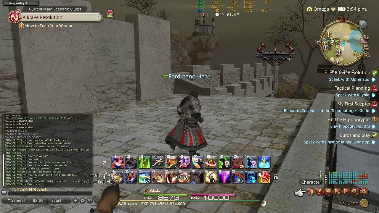 ffxiv Casino then inpromptu exploring Aleport