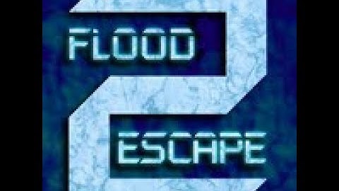 Roblox Flood Escape 2 (Closed Testing) - Northern Workshop (Normal)