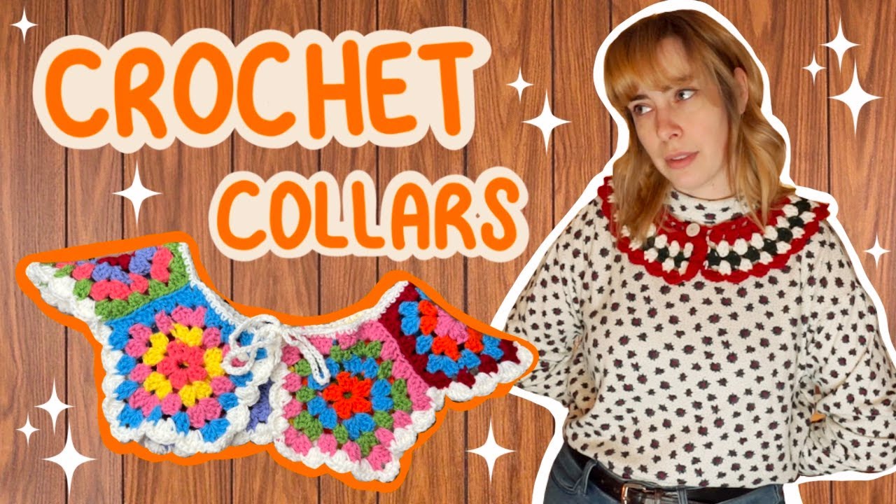 I Try and Crochet Fancy Collars!