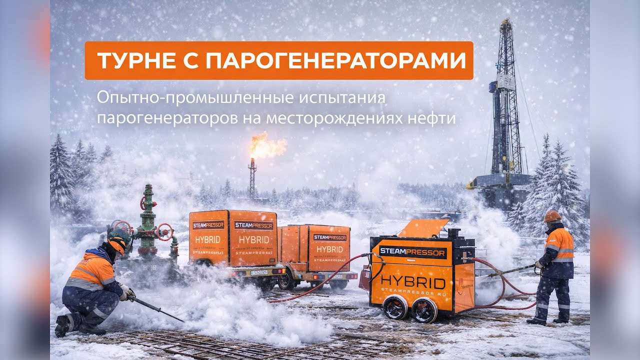 🚛 Турне с парогенераторами ТЕХНОПАР