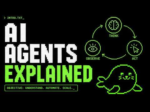 AI Agents, Explained Simply: The Brain, the Hands, and the Loop