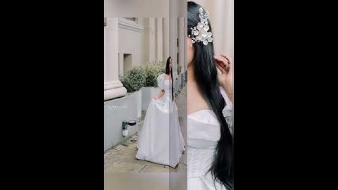 Elegance in White 😍❤️🤩| A Timeless Beauty Captured🥹🎉|#shorts #trending #video #photography