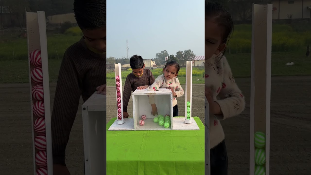 Match the colour ball challenge 