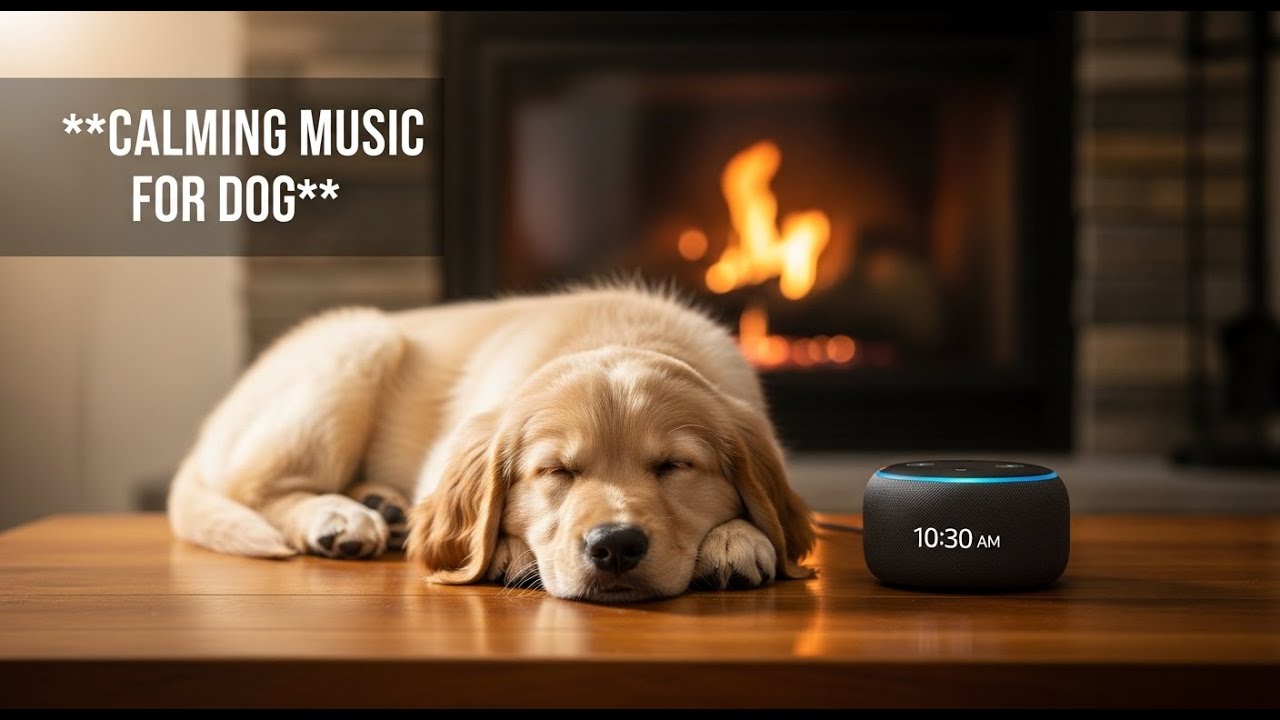 12 часов музыки для глубокого сна для собак: естественное облегчение тревоги и расслабление для счас
