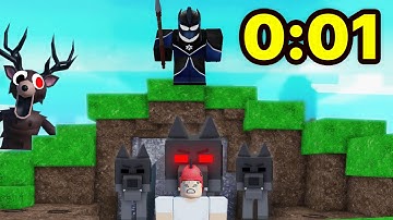 Saving 1 Kid in 99 Nights in The Forest - Speedrun World Record