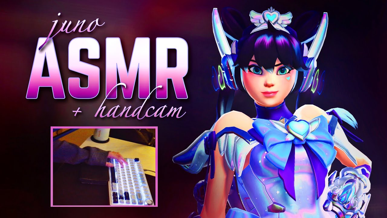 ♡ iridescent juno asmr ˙⟡ + yap & tongue clicking ⋆˙⟡ overwatch asmr 🤍 ୨୧˚