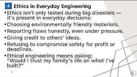 Why Engineering Ethics Matter?