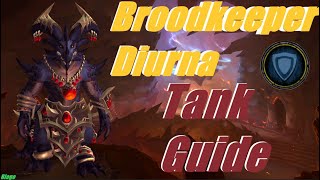 Tanking Broodkeeper Diurna - Vault of the Incarnates (Normal)