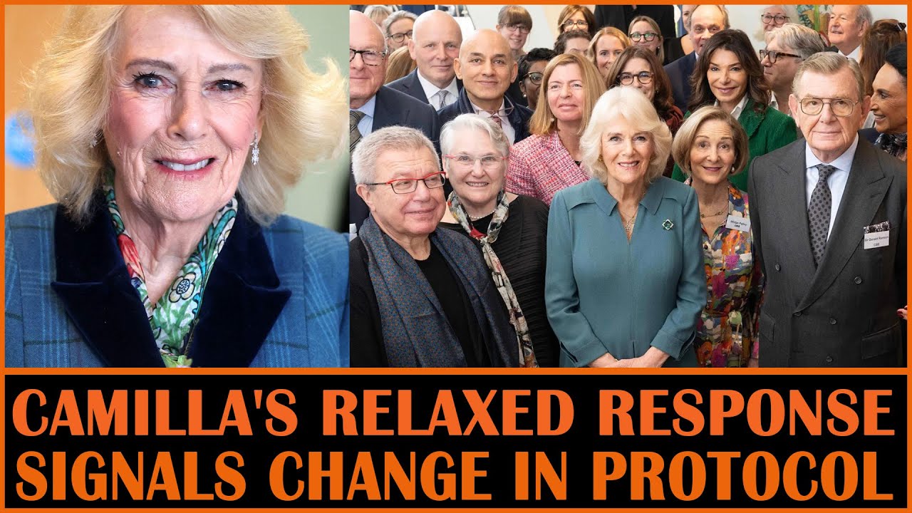 Queen Camilla's Relaxed Response to Protocol Breach Signals Change