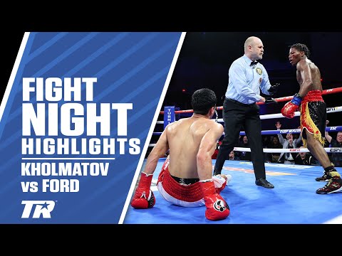 INSTANT CLASSIC! Raymond Ford Stops Otabek Kholmatov In Final Seconds | FIGHT HIGHLIGHTS