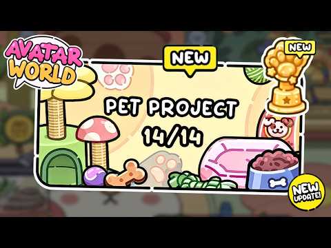 ⭐ NEUES UPDATE! ✅ ALLE PET PROJECT-GEHEIMNISSE IN AVATAR WORLD 🤩 AVATAR WORLD GEHEIMNISSE