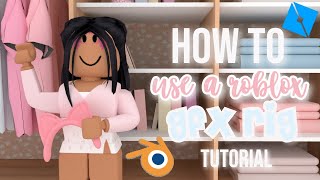 How To Use A ROBLOX GFX Rig || GFX Tutorial || mariyaa
