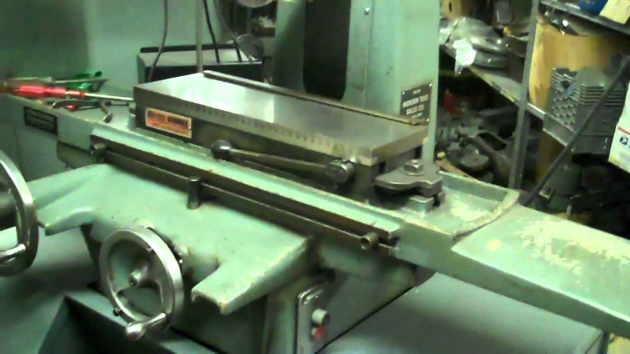 HARIG 618 SURFACE GRINDER - YouTube