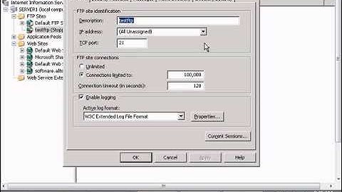 Assign an IP address to an FTP site in Windows IIS
