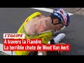  travers la flandre  la lourde chute qui a pouss wout van aert  labandon