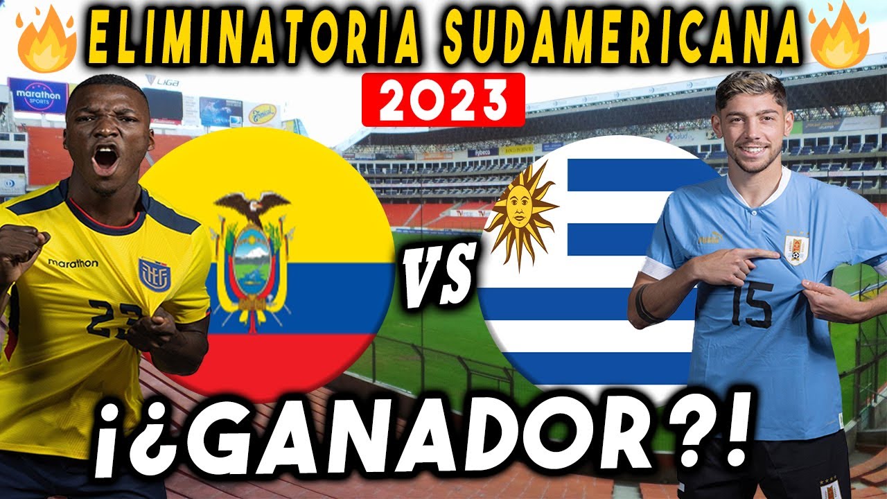 Ecuador vs. Uruguay por la segunda fecha de las Eliminatorias: hora, dónde  verlo y probables alineaciones - EL PAÍS Uruguay