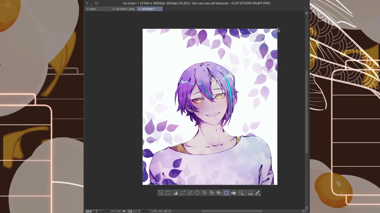 Drawing Kamishiro Rui + Chibis! - YouTube