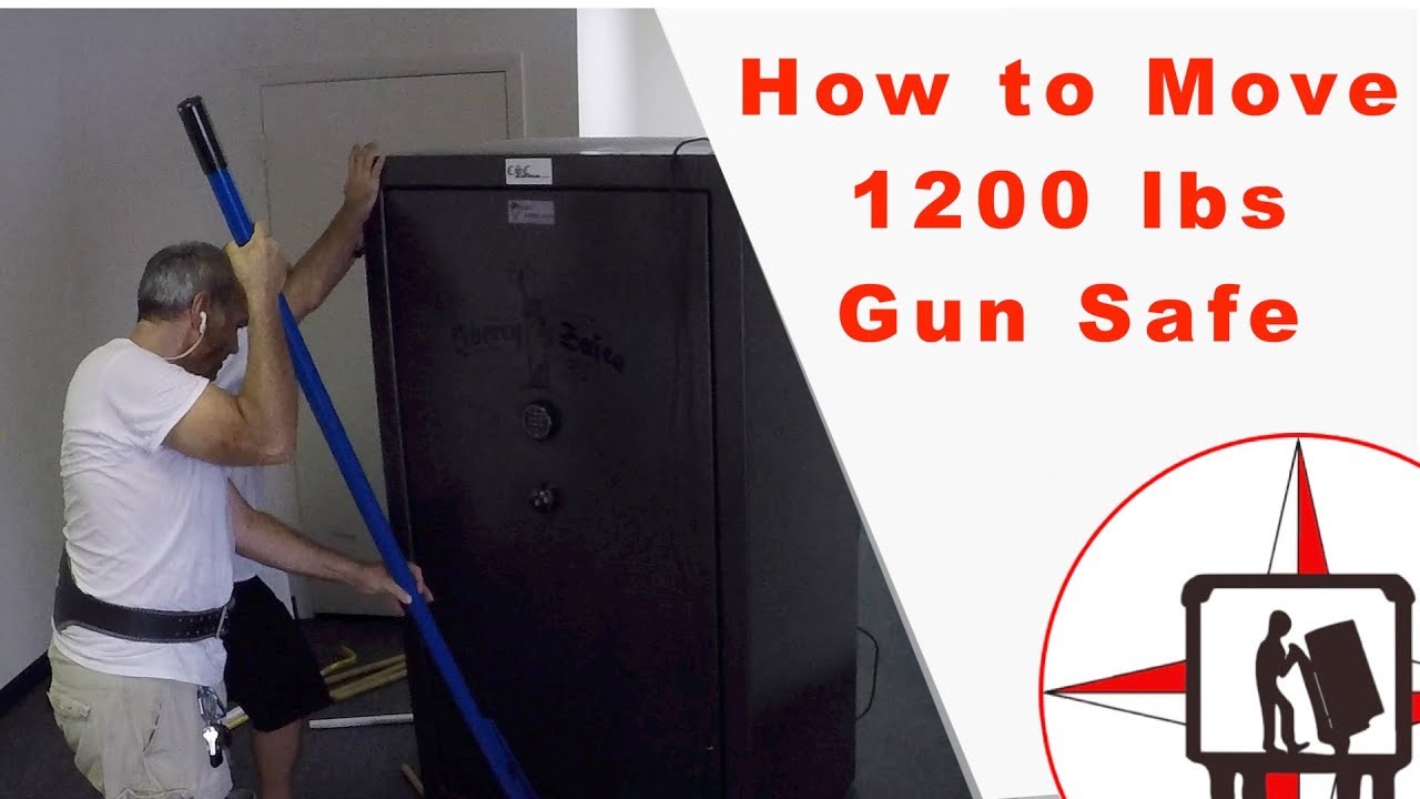 How To Move A Monster Gun Safe. Must Watch!!
