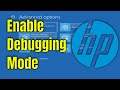 How To Enable Debugging Mode on HP Laptop [Guide]