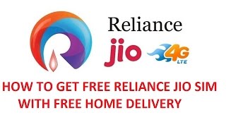 HOW TO GET FREE RELIANCE JIO 4G SIM WITH FREE HOME DELIVERY screenshot 3