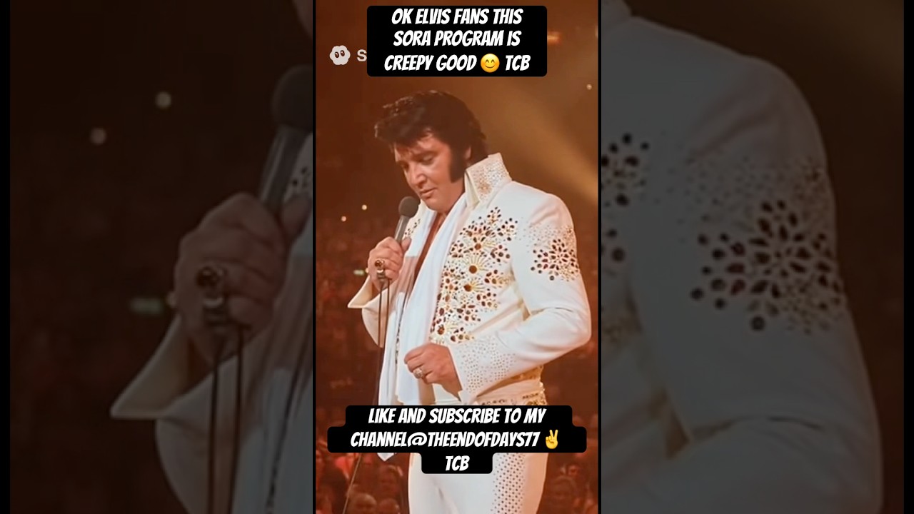 Этот искусственный интеллект Элвиса Пресли жутко хорош. Вот вам, фанаты Элвиса, TCB 🔥 