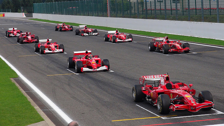 Ferrari Formula 1 Corse Clienti - EPIC Line up! V8/V10/V12