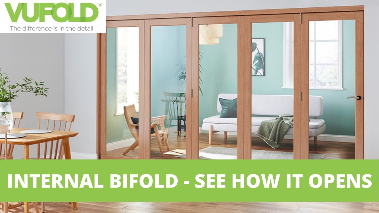 How a 5 Door Internal Bifold Opens Vufold YouTube