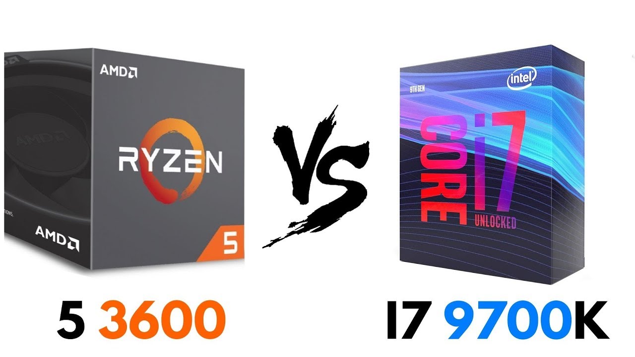 Ryzen 5 3600 vs i7 | Test in GAMES & Benchmarks | i7 9700K Ryzen 5 -