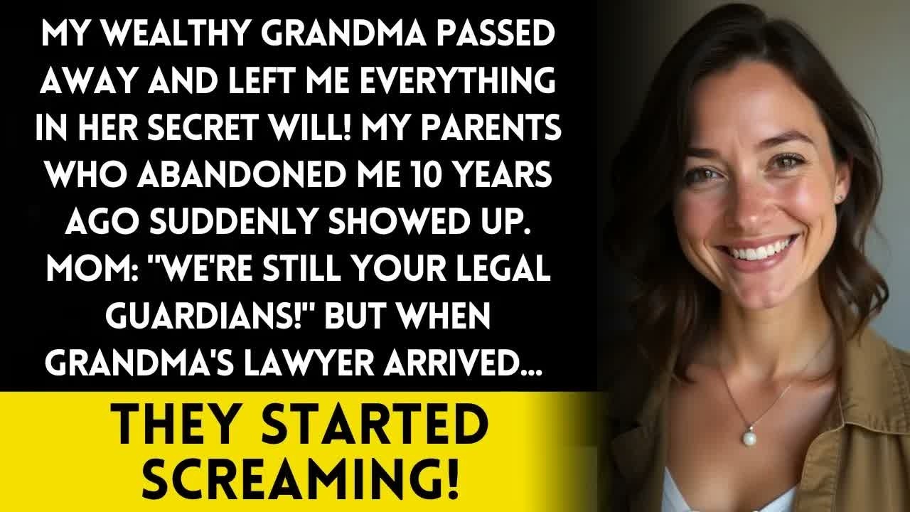 Rich Grandma's Secret Will Changed Everything! My Parents' True Colors Shocked Me!