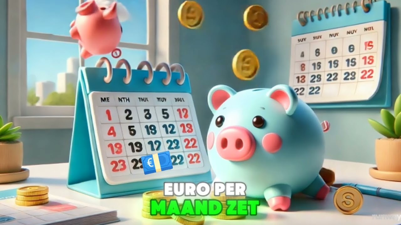 “5 Slimme Bespaartips in Nederland 🐷💰 | Funny Cartoon Finance”