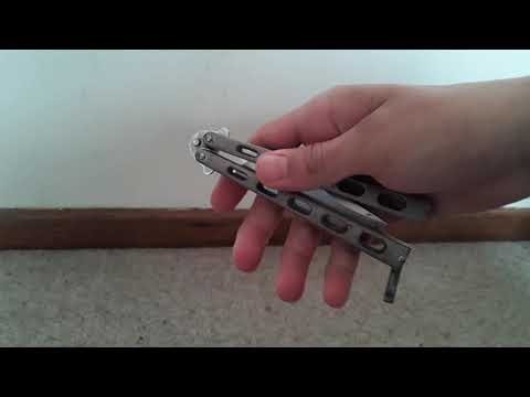 HOW TO DO THE QUICKDRAW BUTTERFLY KNIFE TRICK